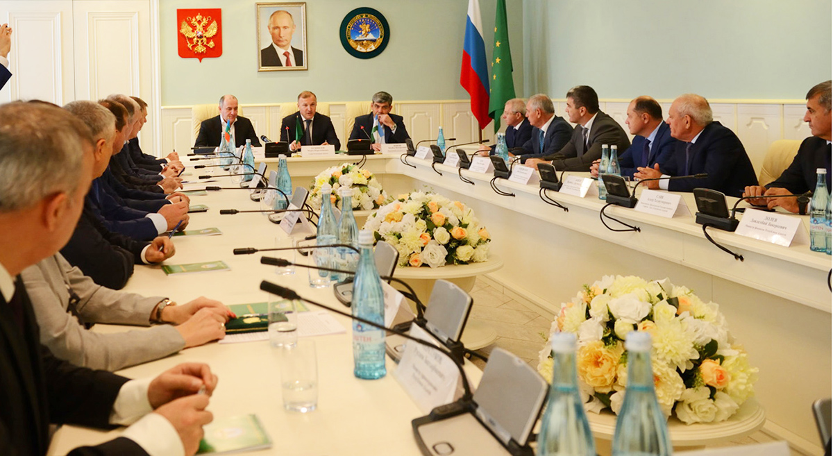 Встреча руководителей братских республик