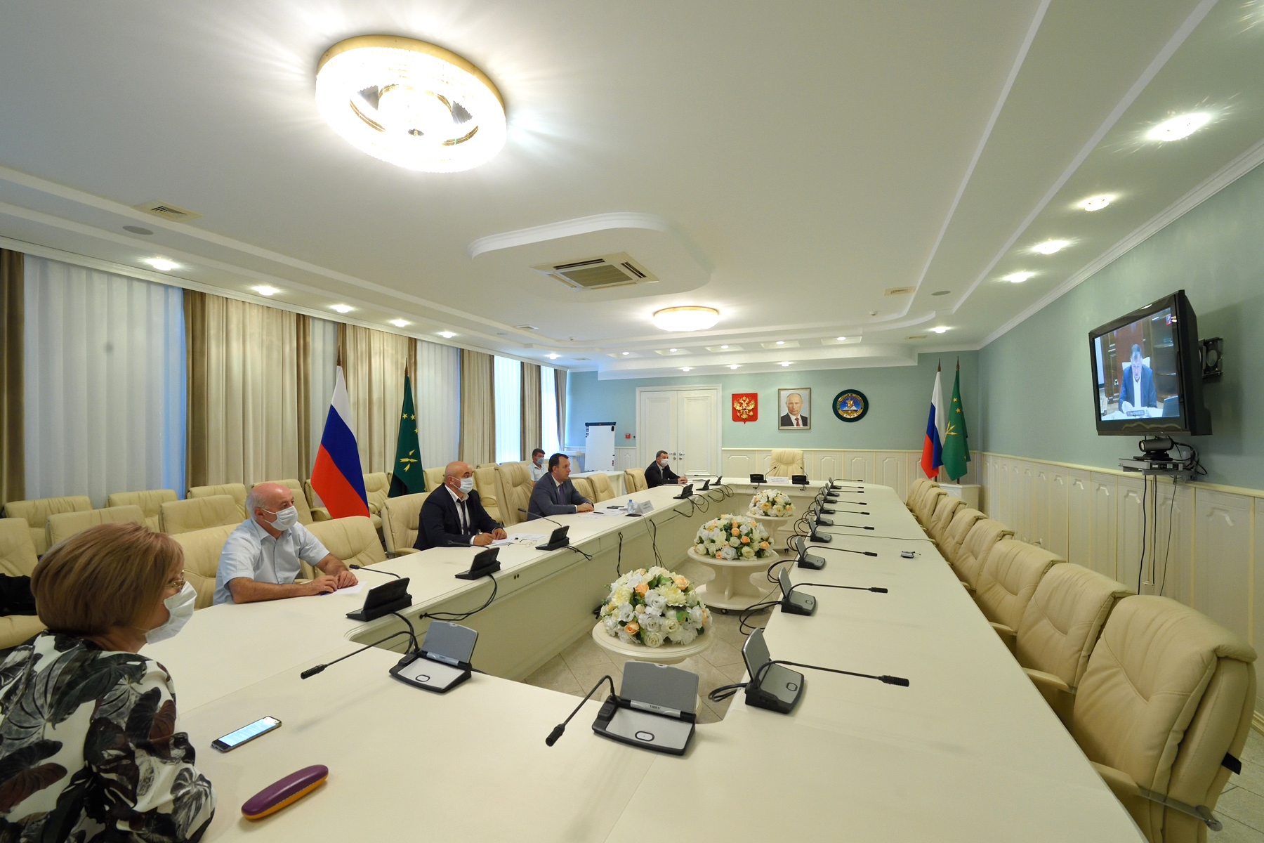 Глава Адыгеи принял участие в заседании президиума Правительственной комиссии по региональному развитию в РФ