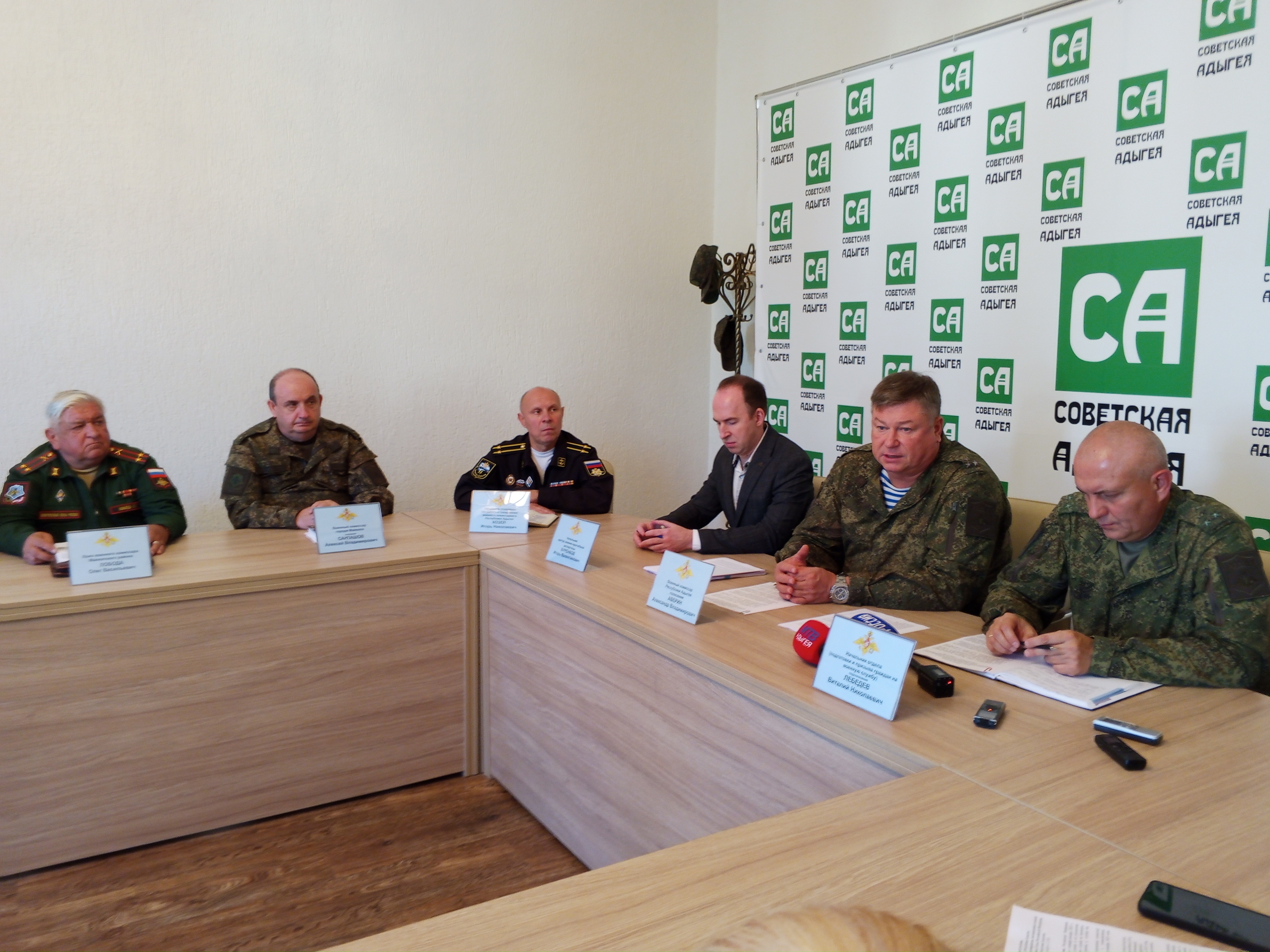 В республиканской столице прошел брифинг, посвященный осенней призывной кампании 