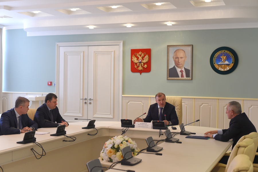 Встреча с председателем  Конституционного суда республики