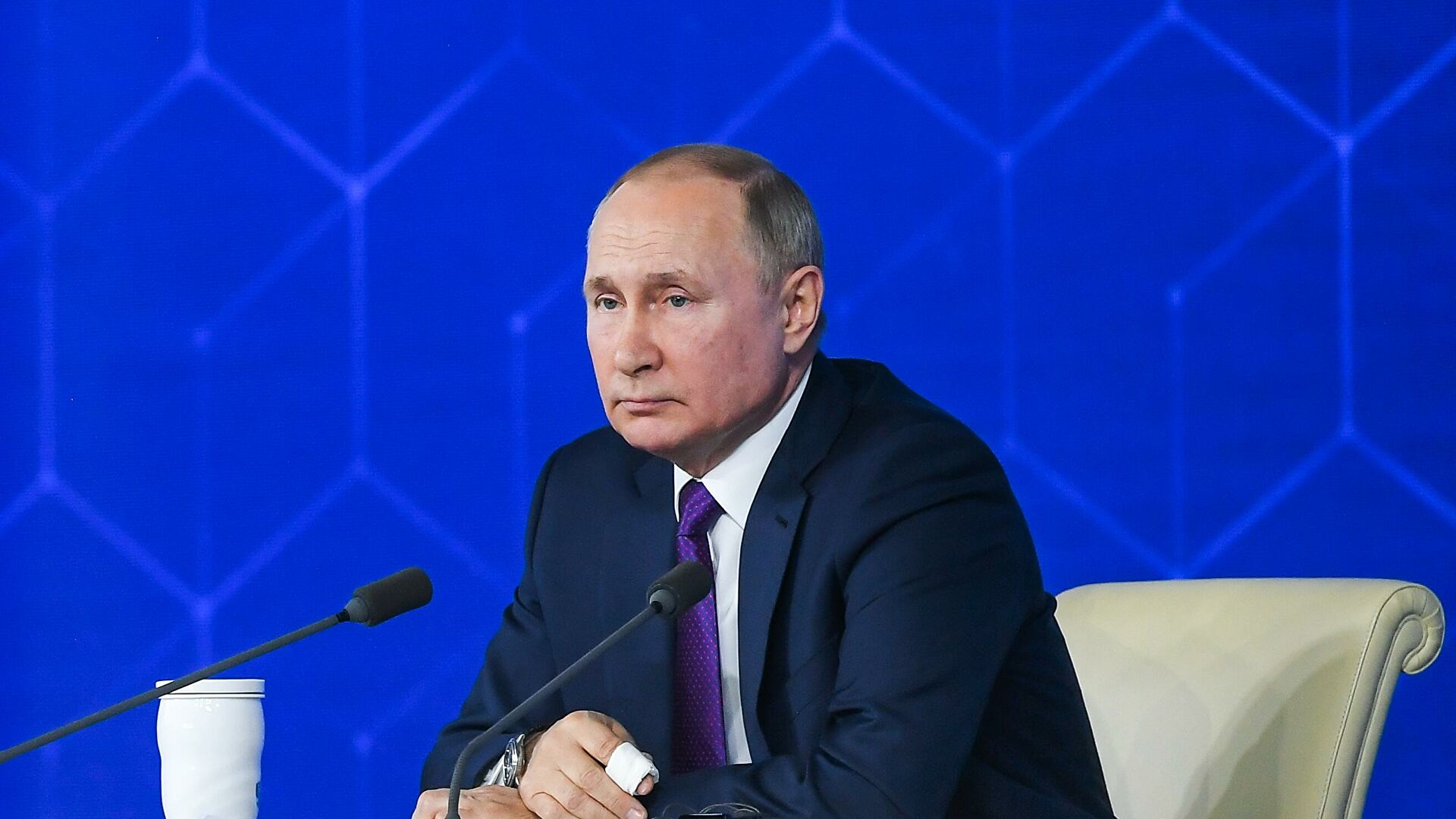 Итоги года с президентом
