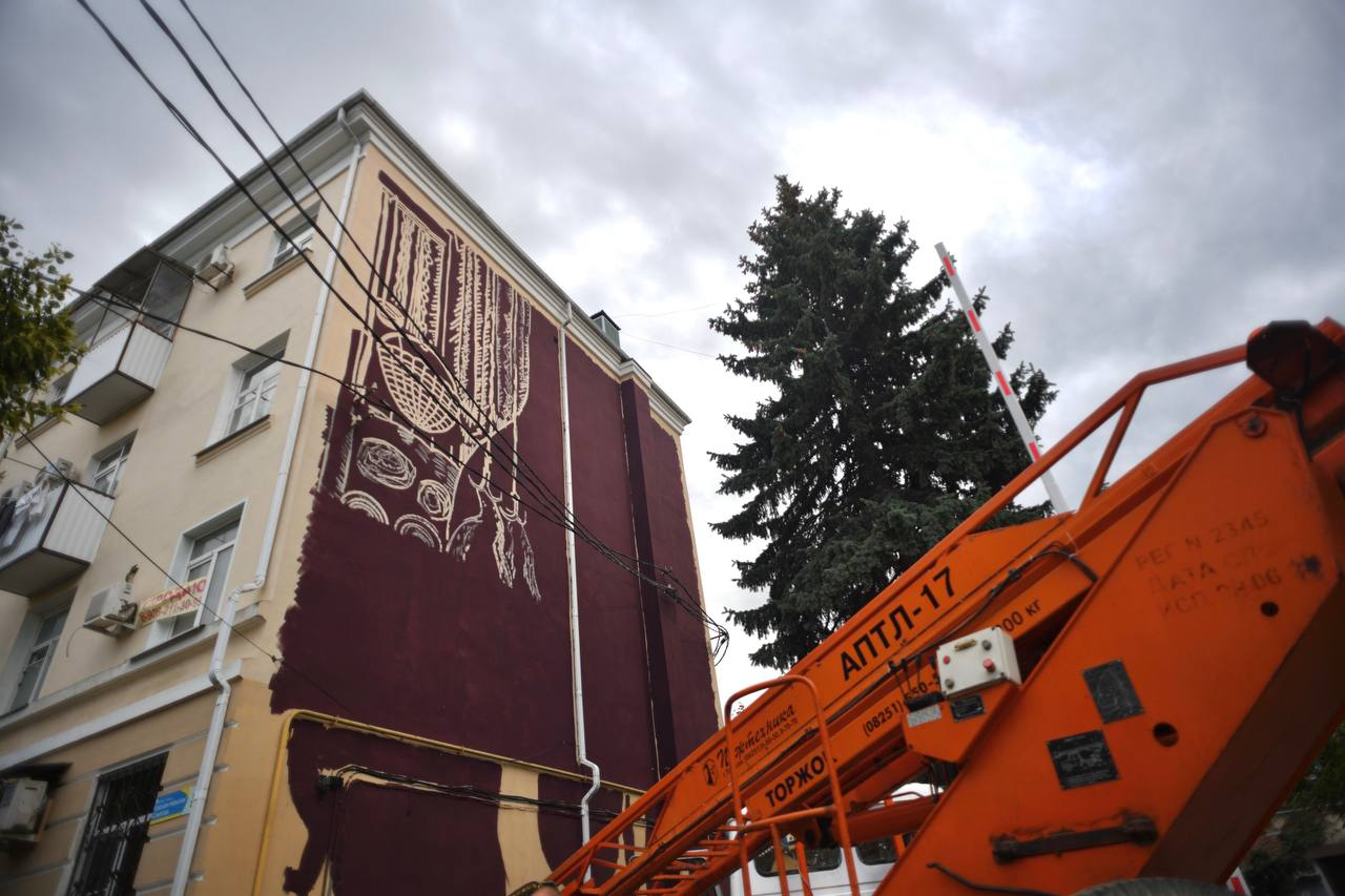 В центре Майкопа появится новый мурал 