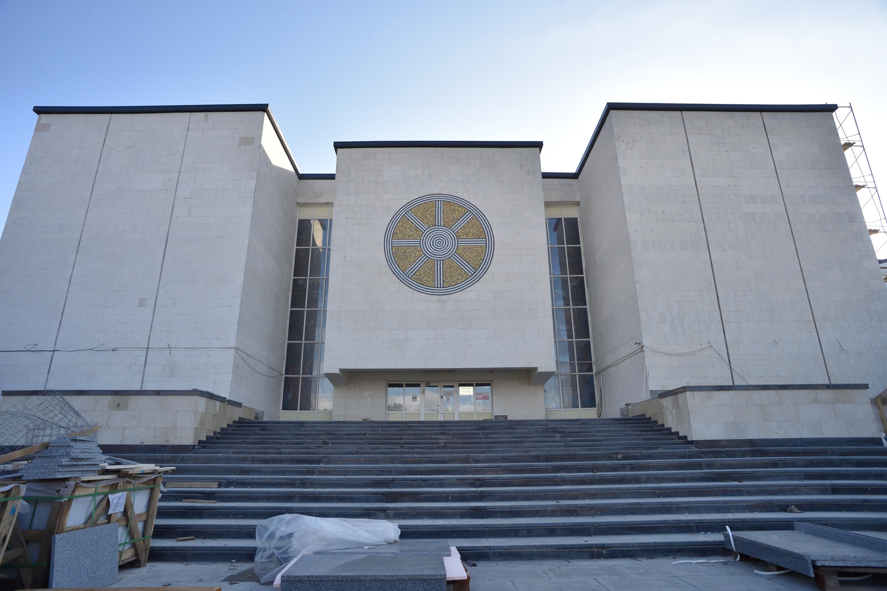 В Адыгее продолжается реконструкция Национального музея республики