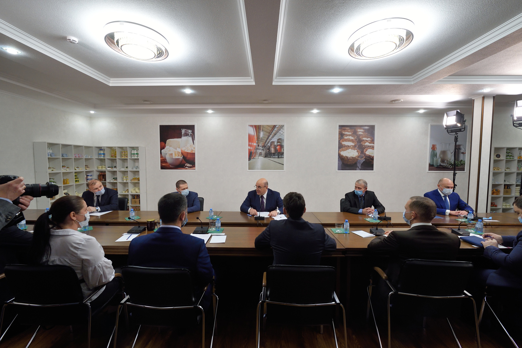 Председатель Правительства РФ провёл встречу с представителями АПК Адыгеи