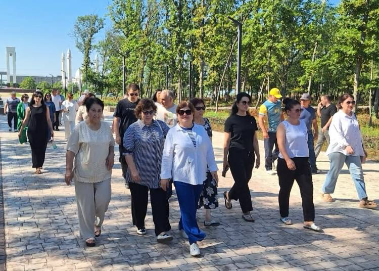 В Адыгейске прошла акция «10 000 шагов для жизни»