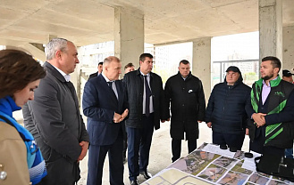В Адыгее началось строительство регионального центра настольного тенниса