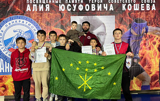 Юные борцы из Адыгейска стали победителями и призерами всероссийских соревнований