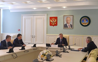Встреча с председателем  Конституционного суда республики